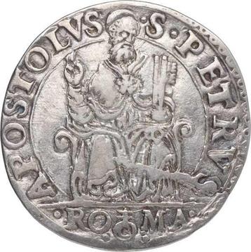 Italië, Pauselijke Staat Sede Vacante 1559. Testone