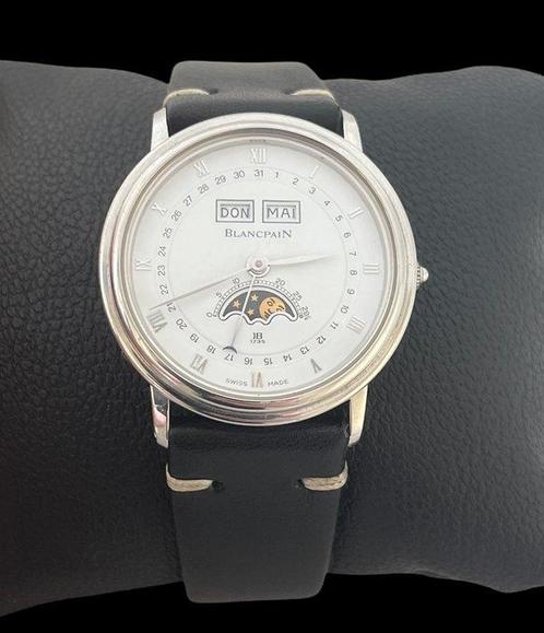 Blancpain - Villeret Moonphase - 6595 - Heren - 1990, Handtassen en Accessoires, Horloges | Heren