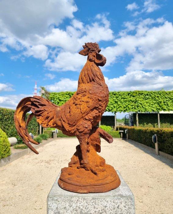 Beeldje - Franse Haan - IJzer, Antiek en Kunst, Curiosa en Brocante