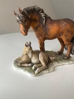 Kaiser - Figurine - Merrie met veulen - Porcelaine