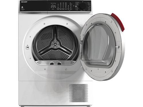 Sharp -  Warmtepomp Droogkast A++  - Wit, Elektronische apparatuur, Droogkasten, 95 cm of meer, 10 kg of meer, Nieuw, Voorlader