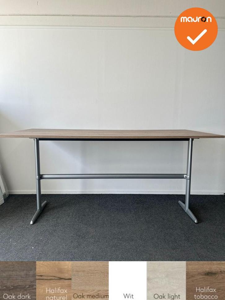 Ahrend Bartafel - 240x120cm - zilvergrijs onderstel - met bl, Zakelijke goederen, Kantoor en Winkelinrichting | Kantoormeubilair en Inrichting