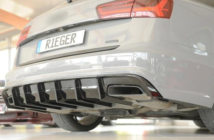Aggressive Diffuser V.2 voor Audi A6 C7.5 Facelift S-line Se, Auto diversen, Tuning en Styling, Ophalen of Verzenden
