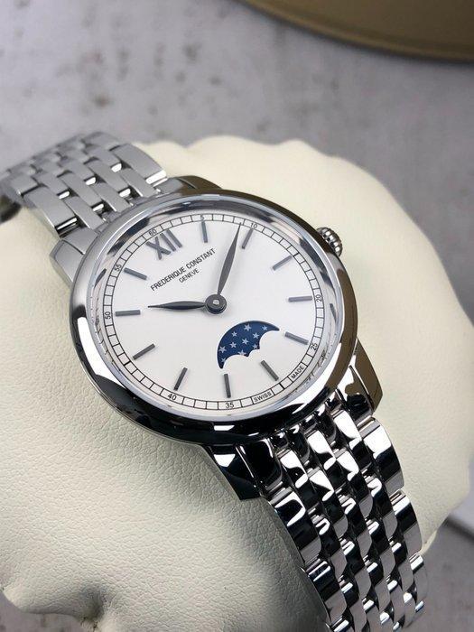 Frédérique Constant - Slimline Moonphase - FC-206SW1S6B -, Bijoux, Sacs & Beauté, Montres | Hommes