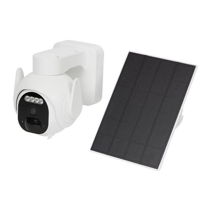 Smart outdoor ptz battery solar camera - 1080p HD | 2.4GHz, Doe-het-zelf en Bouw, Zonnepanelen en Toebehoren, Nieuw, Verzenden