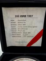 Pays-Bas. 200 Euro 1997 Amsterdam Kinebar 2 gram goud + 5, Postzegels en Munten, Munten | Europa | Niet-Euromunten