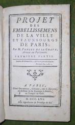 M. Guillaume Poncet De La Grave. - Projet des Embellissemens