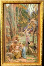 Charles Martin Sauvaigo (1881-1964) - Scène Biblique