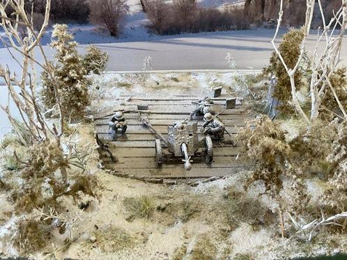 Tamiya - Jouet 3.7 cm Pak 36 Met stielgrenate in, Kinderen en Baby's, Speelgoed | Overig
