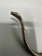 2 crochets pour vêtements en forme de serpent - Argent -, Antiquités & Art