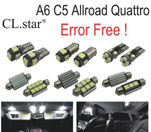 Kit 28 Ampoules Led Intérieur Pour Audi A6 C5 Allroad Quattr, Auto-onderdelen, Verlichting, Verzenden