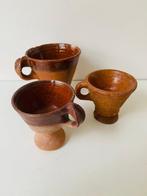 Pot (3) - Faïence - Petits pots de fraises