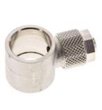 10x8 & G3/8 Raccord Banjo à poussoir en laiton nickele [2, Verzenden, Nieuw