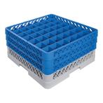 Voetglazenkorf 3x CR 49 | Ø6,3x20(h)cm | 50x50x22(h)cm, Verzenden, Nieuw in verpakking