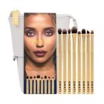 Swati Luxe Eye Make-Up Brush Set Gold 8 pcs, Verzenden