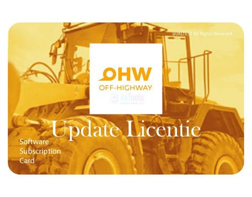 Jaltest OHW Update Licentie 4 jaar, Autos : Divers, Outils de voiture, Envoi