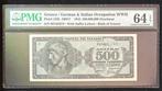Griekenland. - 2 banknotes - both graded 1944 - Pick 132b, Postzegels en Munten