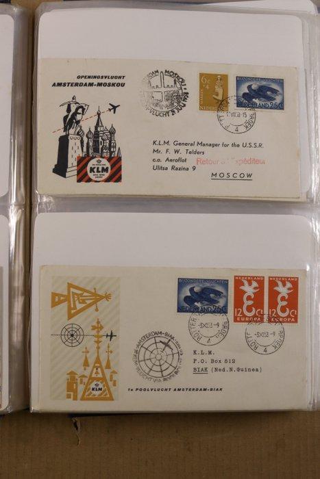 Nederland 1933/1987 - FDCs, covers, kaarten etc in 4x PSIII, Postzegels en Munten, Postzegels | Nederland