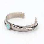 Navajo armband gemerkt J. Wright Sterling - United States of