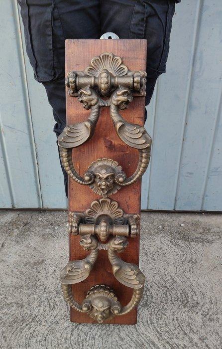 Deurklopper - 1920-1930 - paar deuren, Antiek en Kunst, Antiek | Overige Antiek