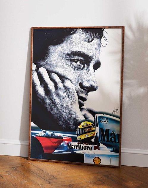 fotello - Demons - Ayrton Senna., Verzamelen, Automerken, Motoren en Formule 1