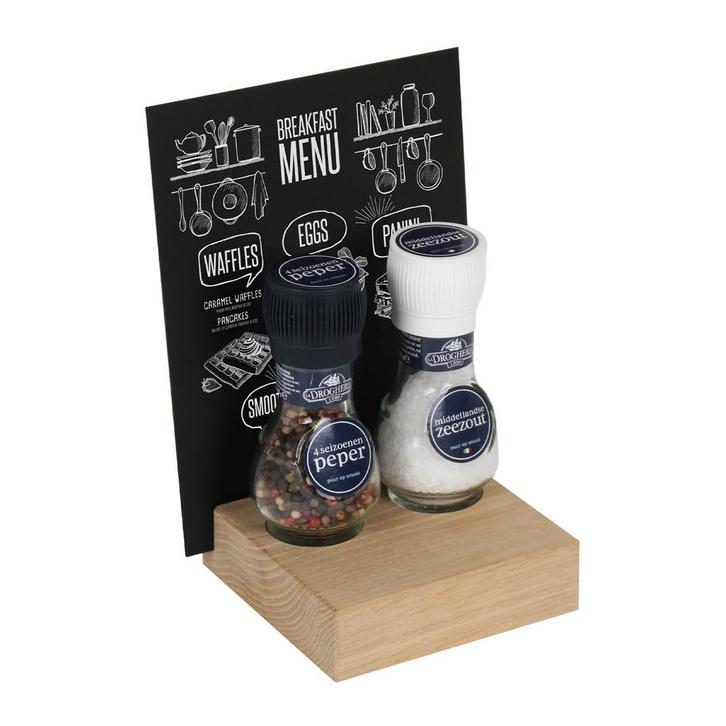 Menukaarthouder BLOC Eiken - Ø 42 mm, Zakelijke goederen, Horeca | Meubilair en Inrichting, Verzenden