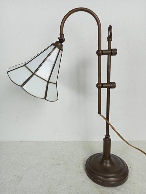 LumiLamp - Tafellamp - gebronsd staal, Antiek en Kunst, Curiosa en Brocante