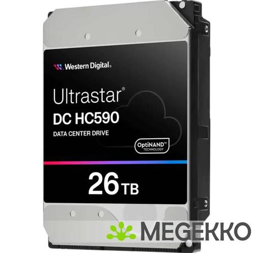 Western Digital DC HC590 interne harde schijf 26 TB 7200 RPM, Computers en Software, Harde schijven, Nieuw, Verzenden