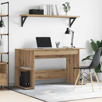 vidaXL Bureau artisanaal eikenkleurig 140 x 50 x 75 cm, Verzenden