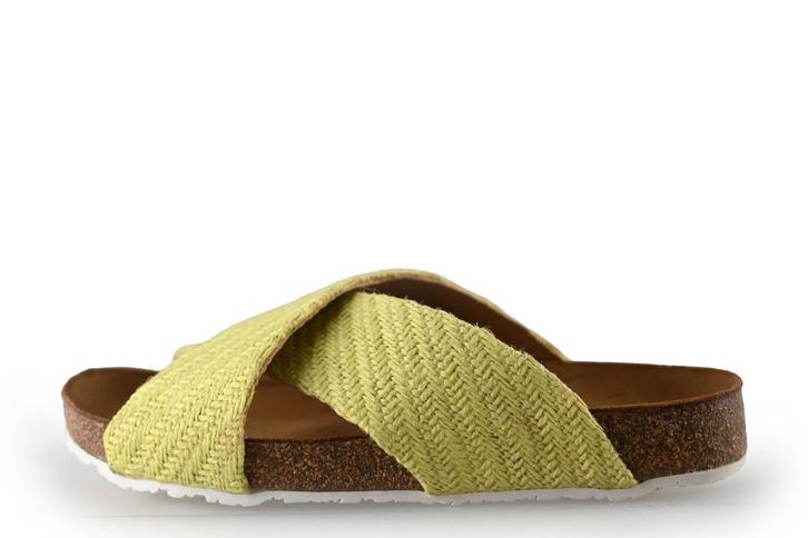 Haflinger Slippers in maat 38 Geel, Kleding | Dames, Schoenen, Geel, Zo goed als nieuw, Slippers, Verzenden