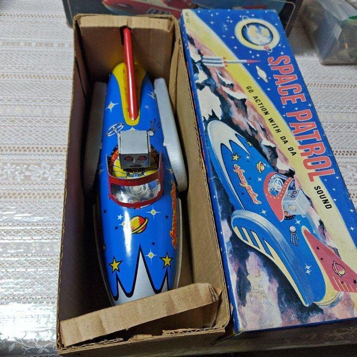 Metalmania MF - Jouet en étain - Space Patrol Tin Toy,, Antiek en Kunst, Antiek | Speelgoed
