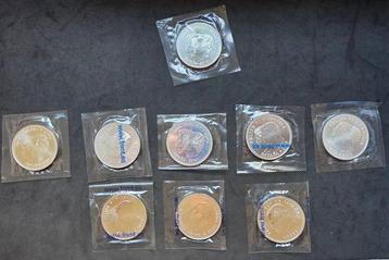 Spanje. 12 Euro / 30 Euro / 40 Euro 2010/2024 (9 monedas), Timbres & Monnaies
