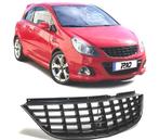 CALANDRE POUR OPEL CORSA D 07-11 LOOK OPC NOIR, Verzenden