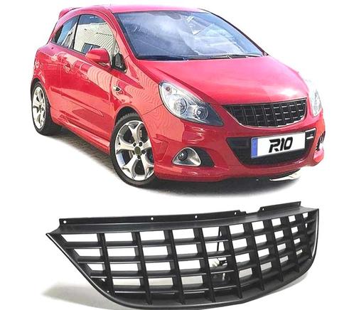 CALANDRE POUR OPEL CORSA D 07-11 LOOK OPC NOIR, Auto-onderdelen, Carrosserie, Verzenden