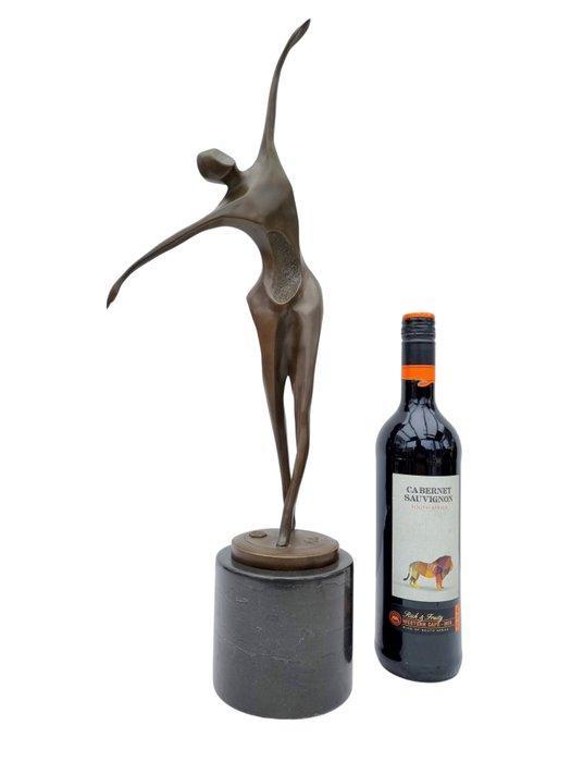 Beeldje - Brons, Marmer, Antiek en Kunst, Curiosa en Brocante