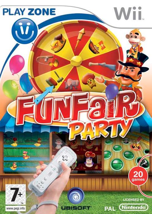 Funfair Party-Standaard (Wii) Gebruikt, Games en Spelcomputers, Games | Nintendo Wii, Ophalen of Verzenden