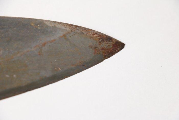 Sekinomagoroku - Keukenmes -  KATANA  Deba - Staal -, Antiek en Kunst, Antiek | Keukengerei
