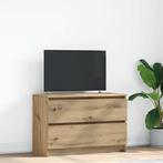 vidaXL Tv-meubel ambachtelijk 80x35x54cm spaanplaat grijs, Huis en Inrichting, Kasten |Televisiemeubels, Verzenden, Nieuw
