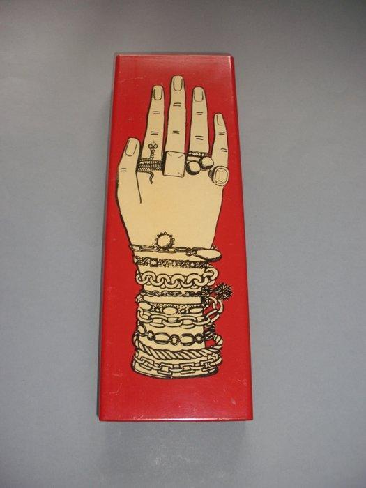 Piero Fornasetti - Sieradendoos - Hout, Metaal - Fornasetti, Antiek en Kunst, Antiek | Meubels | Stoelen en Sofa's