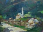 Vittorio Gussoni (1893-1968) - Chiesa in montagna