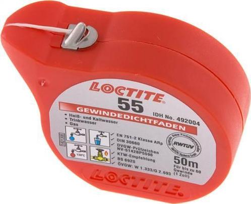 Afdichtvezel Loctite Polyamide 50m, Bricolage & Construction, Bricolage & Rénovation Autre, Envoi