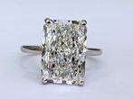 Zonder Minimumprijs - Ring - 18 karaat Witgoud -  6.08ct., Nieuw