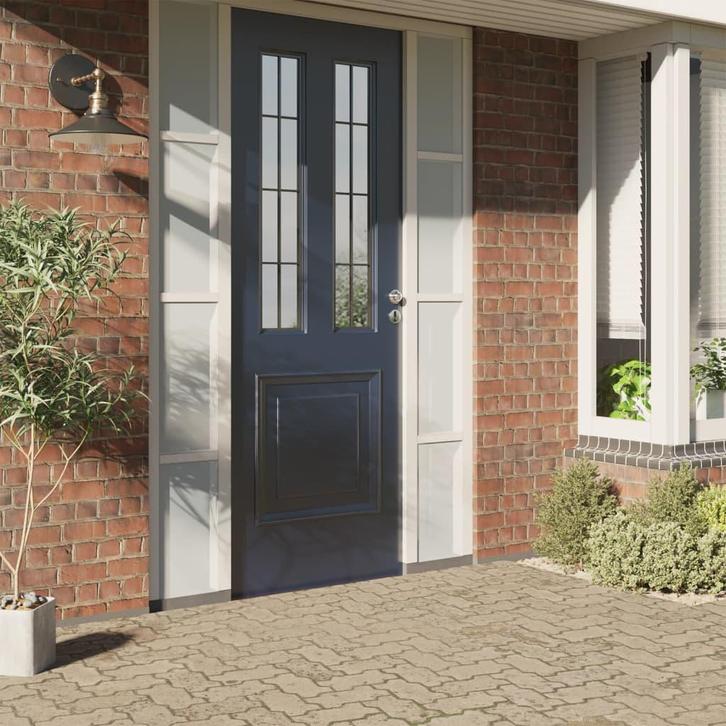 vidaXL Raamfolie strepenpatroon mat 45x2000 cm PVC, Huis en Inrichting, Woonaccessoires | Overige, Nieuw, Verzenden