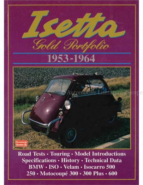 ISETTA, GOLD PORTFOLIO 1953-1964, Livres, Autos | Livres