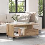 vidaXL Salontafel artisanaal eikenkleurig 90 x 49 x 45 cm, Huis en Inrichting, Verzenden, Nieuw