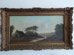 J.v.Dijk (XX) - Country Farmhouse Landscape, Antiek en Kunst