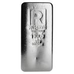 1 kilogram - Zilver - .9999 - Scottsdale Reserve Cast Bar, Postzegels en Munten, Edelmetalen en Baren