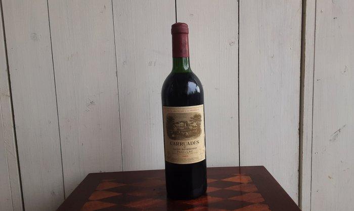 1985 Carruades de Lafite, 2nd wine of Chateau Lafite, Collections, Vins