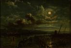 Jan Stobbaerts (1838-1914) - Antwerpen ( Nocturne)