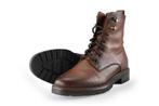 Linea Zeta Veterboots in maat 37 Bruin | 5% extra korting, Kleding | Dames, Schoenen, Bruin, Verzenden, Overige typen, Zo goed als nieuw